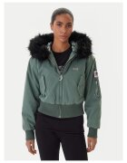 Juicy Couture Jacheta Bomber de dama verde