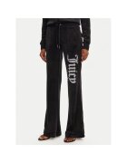 Juicy Couture Pantaloni de trening dama JCBBJ125806 - Poliester/Elastan - Negru - Negru