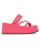 Juicy Couture Papuci cu platforma dama - roz