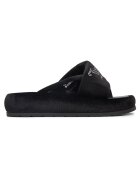 Juicy Couture Papuci negru - tesatura
