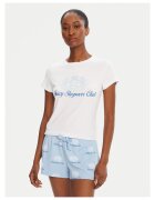 Juicy Couture Pijamale dama alb si albastru deschis