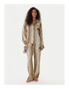 Juicy Couture Pijamale dama bej - imprimeu leopard