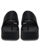 Juicy Couture Slapi cu platforma dama - negru