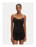 Juicy Couture Top dama JCLCT125501 - Sintetic - Negru - Negru