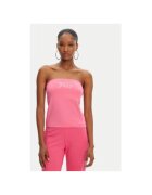 Juicy Couture Top dama JCWCT23310 - Bumbac - Roz - Roz