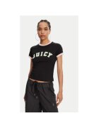 Juicy Couture Tricou dama JCWCT125320 - Bumbac - Negru - Negru