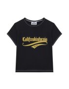 Juicy Couture Tricou dama - Negru - Bumbac/Elastan