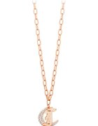 Just Cavalli Colier din alama cu element in forma de logo - Auriu