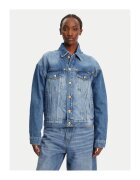 Just Cavalli Jacheta de blugi dama 78PAS4O3 CDWM2 - Bumbac - Albastru - Albastru