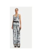 Just Cavalli Pantaloni dama 78PAA120 NS605 - Viscoza - Albastru - Albastru