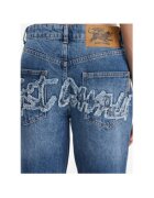 Just Cavalli Pantaloni dama 78PAB5B5 CDWM2 - Bumbac - 27 US - Albastru