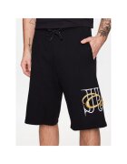 Just Cavalli Pantaloni scurti barbati - 302544042 - Bumbac - Negru - Negru