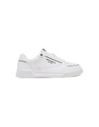 Just Cavalli Pantofi sport barbati - 78QA3SB2 ZPA91 - Piele naturala - Alb - Alb