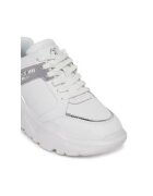 Just Cavalli Pantofi sport dama - 78RA3SL9 ZPA71 - Piele naturala - Alb - Alb