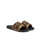 Just Cavalli Slapi pentru barbati - Negru