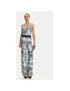 Just Cavalli Top dama 78PAH640 NS665 - Viscoza - Albastru/Gri - Gri/Albastru