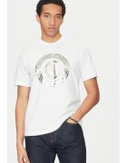 Just Cavalli Tricou barbati - 304865121 - Bumbac - Alb - Alb