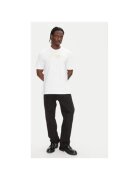 Just Cavalli Tricou barbati 78OAHT16 CJ500 - Bumbac - Alb - Alb