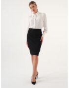 Just Like You Fusta creion cu model uni - Negru