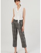 Just Like You Pantaloni cu talie ajustabila - Gri