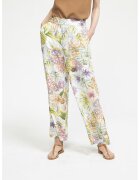 Just Like You Pantaloni relaxed fit cu design floral - Multicolor