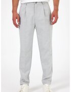 Just Like You Pantaloni uni cu buzunare laterale - Gri deschis