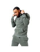 Justhype Hanorac - Acid Wash Hoody TWLR-135 - Verde - Verde