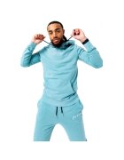 Justhype Hanorac - Acid Wash Hoody TWLR-137 - Albastru - Albastru