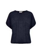 kaffe Bluza dama - 302185115 - Viscoza - Albastru - Albastru