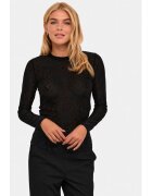 kaffe Bluza dama - Negru - Nylon - Negru