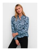 kaffe Camasa dama - 304099274 - Viscoza/Poliamida - Albastru - Albastru