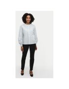 kaffe Camasa dama - 304752049 - Bumbac - Albastru - Albastru