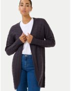 kaffe Cardigan dama - 304751714 - Acril/Bumbac - Negru - Negru
