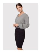 kaffe Fusta dama - 300698075 - Bumbac - Negru - Negru