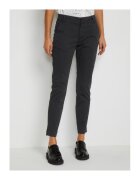 kaffe Pantaloni dama - 300697504 - Bumbac - Negru - Negru
