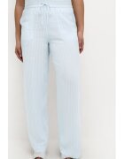 kaffe Pantaloni dama - 582210 - Albastru celest - Viscoza