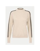 kaffe Pulover dama - 304752155 - Viscoza/Nylon - Bej - Bej