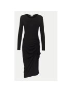 kaffe Rochie dama - 303964900 - Viscoza - Negru - Negru