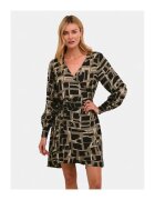 kaffe Rochie dama - 304099373 - Viscoza - Negru - Negru