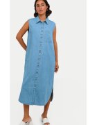 kaffe Rochie dama - Albastru - Bumbac