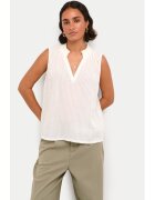 kaffe Tricou dama - 369384 - Alb - Bumbac -