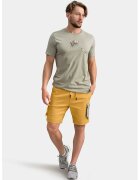 KAFT Pantaloni scurti cargo cu talie ajustabila - Galben sofran/Kaki