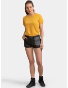 KAFT Pantaloni scurti de denim cu buzunar constrastant - Negru stins/Gri inchis