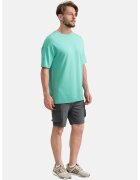 KAFT Tricou lejer unisex cu maneci cazute - Turcoaz