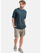 KAFT Tricou lejer unisex cu maneci cazute - Verde englez