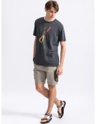 KAFT Tricou unisex cu imprimeu grafic - Gri antracit