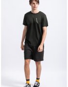 KAFT Tricou unisex cu imprimeu grafic - Negru stins
