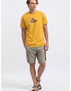 KAFT Tricou unisex de bumbac - Galben sofran