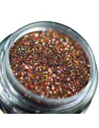 KAJOL Beauty Glitter cosmetic pentru machiaj si body art PK169(maro cu sclipiri multicolore) 1g