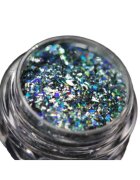 KAJOL Beauty Pigment fulgi glitterati pentru machiaj si body art PK159(gri marin holografic) ™